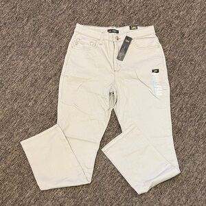 Lee Women’s Straight Leg Jeans Size 8 Light Gray